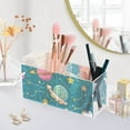 thumbnail image 5 of Planet Star Cloud Acrylic Pencil Pen Holder Cup 4 Compartments Desktop Organiser 7.87"x2.78"x3.54", 5 of 7
