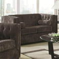 thumbnail image 1 of Coaster 504492 Alexis CH Transitional Chesterfield Stationary Loveseat with Track Arms, 1 of 1