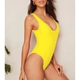 thumbnail image 4 of Women's One Piece Swimsuit Tummy Control V Neck Bathing Suits, 4 of 8
