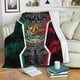 thumbnail image 3 of Manta de México con nombre personalizado para hombres y mujeres, mantas de México personalizadas, manta con bandera de México, regalo divertido, manta de felpa suave y micropolar Sherpa para cama, 3 of 8