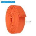 thumbnail image 2 of Cinturón de clasificación de taekwondo Uxcell, cinturón de artes marciales de poliéster judo karate para prácticas de enseñanza de entrenadores naranja 9.8 pies, 2 of 5