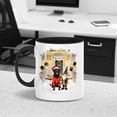 thumbnail image 5 of Happy New Year 2026 Labrador Retriever Santa Gnome Holiday Party Snow 11oz Accent Two-tone Mug Lab Dog Lover Gifts Coffee Tea Cup - 13019, 5 of 5