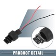 thumbnail image 5 of Unique Bargains 3156 Bulb Socket Harness for LED Bulbs Turn Signal Lights Brake Tail Lights Male Connector (Set of 4), 5 of 6