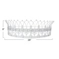 thumbnail image 3 of Creative Co-Op Decorative Metal Curtain or Canopy Crown, 3 of 5