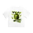 thumbnail image 4 of Beetlejuice Beetlejuice Nightmare Material Women's Boxy Cropped T-Shirt Casual Graphic Tee, 4 of 4