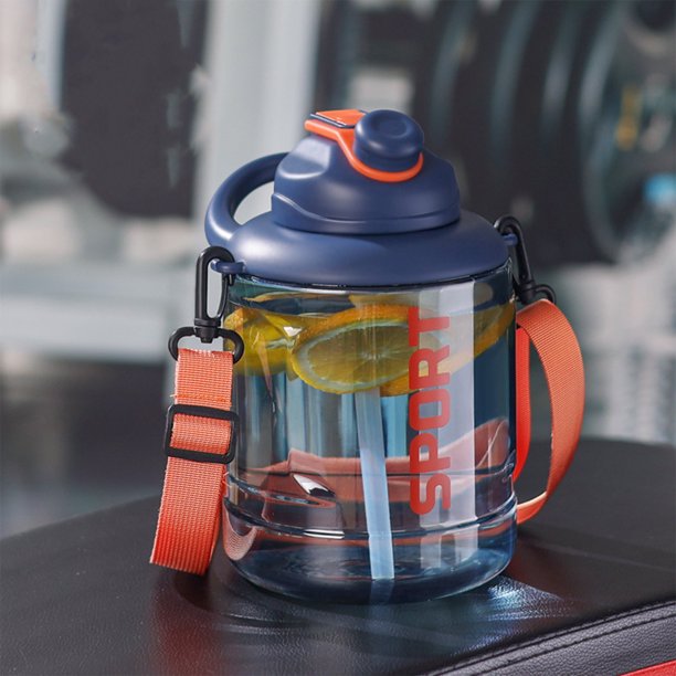 Ganfancp Gran Capacidad de La Copa de Agua 2000Ml Hombres Ton Ton Bucket Verano Deportes Fitness Al Aire Libre con Asa de Transporte Botella de Agua Ofertas Del Día Sólo En Línea 1X Hervidor
