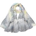 thumbnail image 1 of Bufanda chal para mujer Moda para mujer Flor Estampado Wrap Georgette Colorido ZefeiWu 8390613812902, 1 of 1