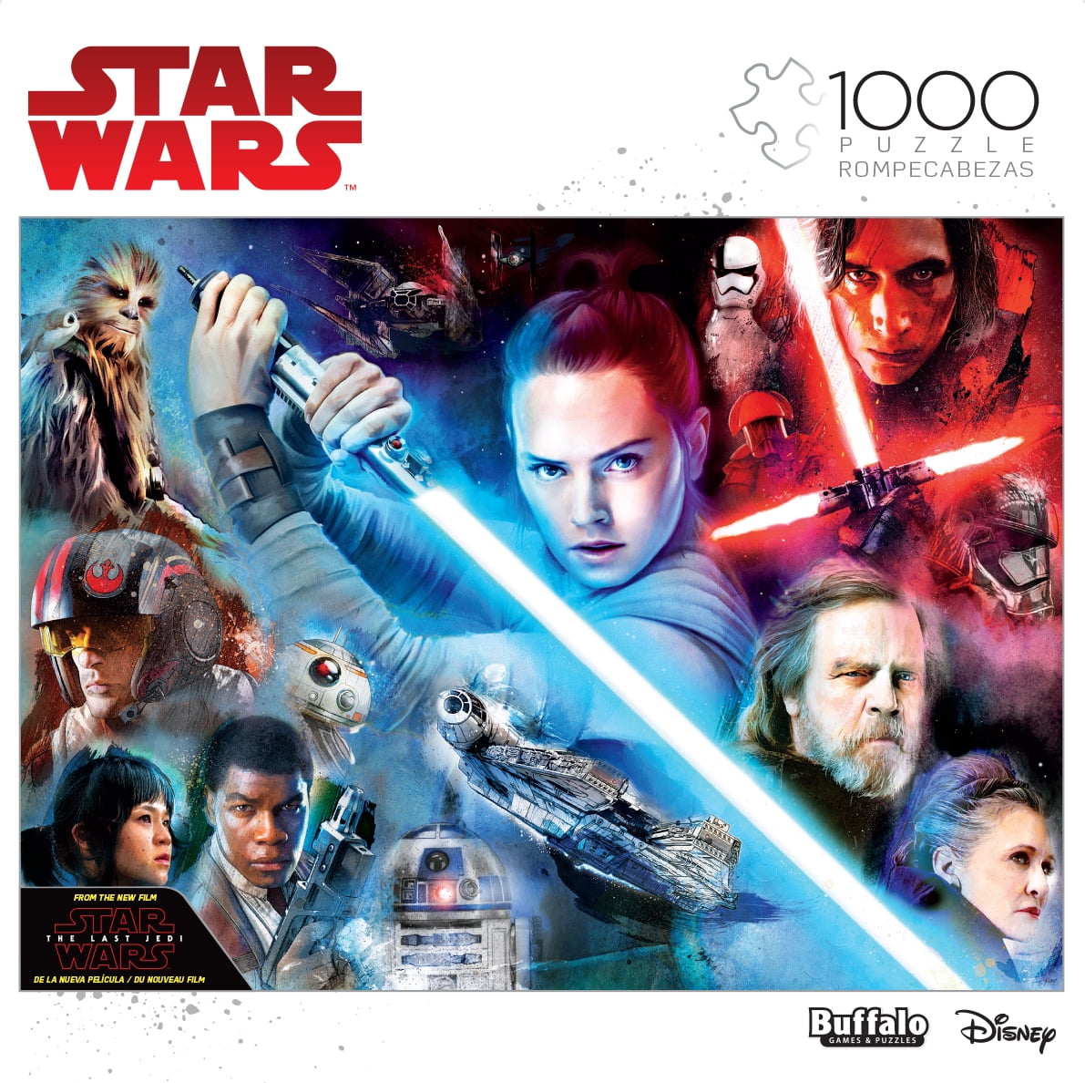 Buffalo Games Star Wars Feel the Force Puzzle, 1000 Piece ...