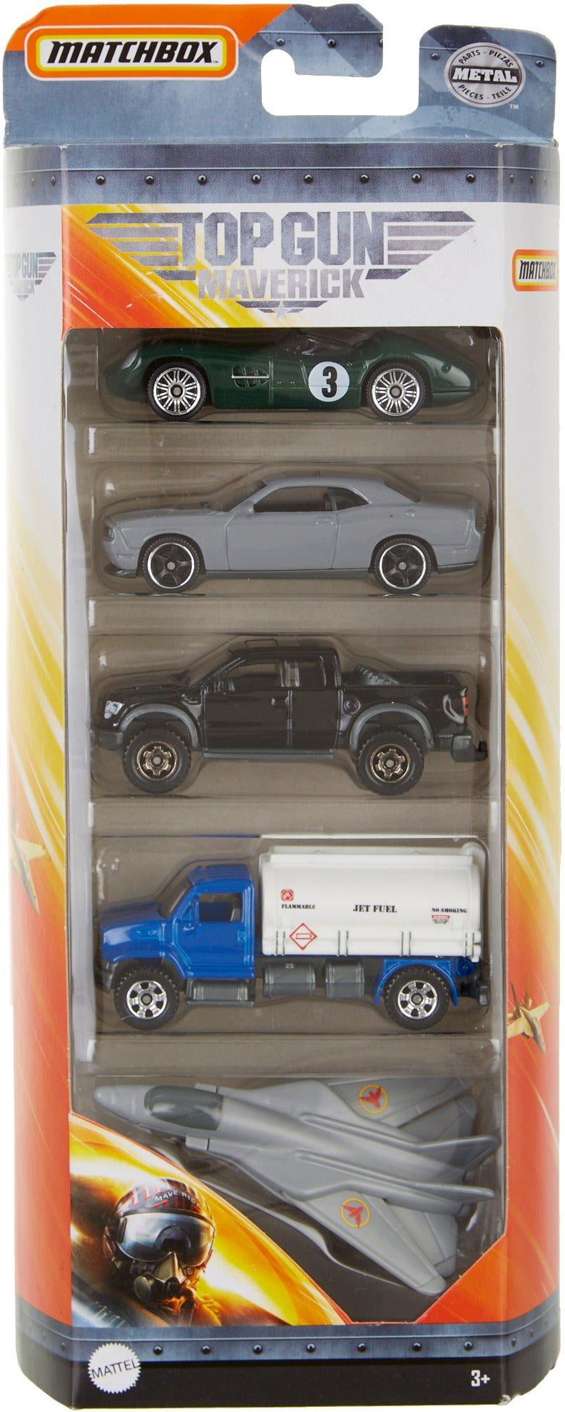 Matchbox 5-Pack Toy Cars, Trucks or Aircraft for Toddlers, 1
