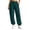 Green, variant on Jogger Pants for Women Casual High Waisted Baggy Sweatpants Solid Color Soft Track Pants with Pockets Navy XL