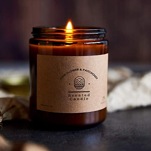 Decorative labels for candles