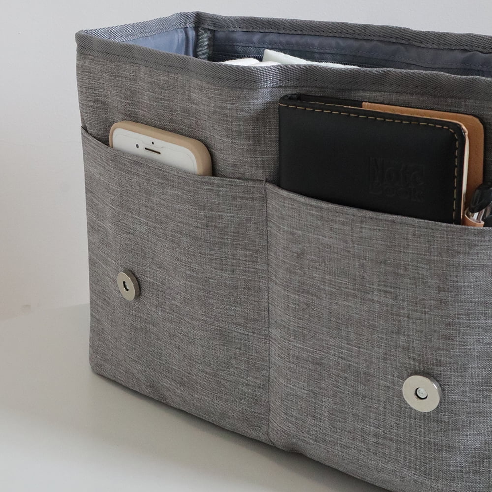 MOMIGO Baby Diaper Caddy Bag - Large Capacity Diaper Caddy Tote Bag Baby Stroller Bag Nursery Storage Bin for Diapers, Wipes & Toys Diaper Bag for Outdoor