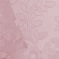 thumbnail image 4 of OVZME Darla Blush Pink Sheer Curtains 72 Inches Long 2 Panels Set, Light Filtering Jacquard Sheer Drapes for Living Room Bedroom, Balance Light & Privacy Farmhouse Curtains, Each 42Wx72L Inch, 4 of 8