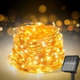 thumbnail image 1 of Guirnalda de luces solares Selarlyt 200 LED, 22 m, resistente al agua, 8 modos, 1 of 7