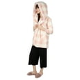 thumbnail image 2 of MeMoi Women's Plaid Plush Hooded Cardigan - Womens - Female, 2 of 6