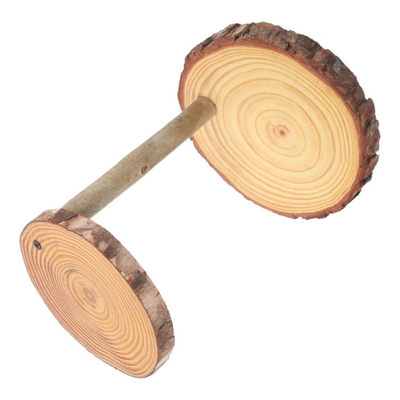 LEORX Balcony Wood Plant Stand Brown 1Pc