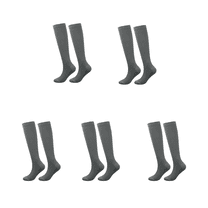 AUQ 5Pcs Compression Socks for Men,Soft Stretch Compression Socks for Men,Supportive Breathable Calf Compression Sleeve for Active Recovery