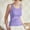 Purple, variant on Mgmyaa Tank Top for Women with Built in Bras Adjustable Spaghetti Strap Padded Camisole Summer Cami Shirts