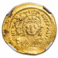thumbnail image 2 of Byzantine Empire AV Solidus Justin II 565-578 AD Ch XF NGC S-345, 2 of 3