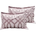 thumbnail image 6 of Empire Home Fashion Queen Comforter Set - 6 Piece Pink Bed in a Bag with Pillow Shams and Throw Pillows for all Seasons, 6 of 6