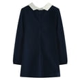 thumbnail image 2 of Richie House Girls' Pullover with Rabbit Pattern and Polka Dot Collar RH1433-01, 2 of 2