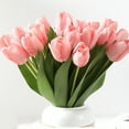 thumbnail image 4 of Artificial Flower Multi-use Bright-colored Faux Silk Flower Simulation Tulip Display for Gifts, 4 of 7