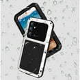 thumbnail image 7 of for Samsung Galaxy S23 FE Metal + Silicone Case, Heavy Duty Shockproof Rugged Case with Built-in Glass Screen Protector, 360 Full Body Protective Tough Cover for Samsung Galaxy S23 FE, Red, 7 of 7