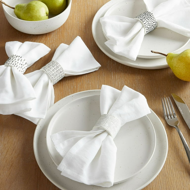 Mainstays Napkin Rings x Set of