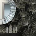 thumbnail image 6 of NextWall Ebony & Pavestone Pine Needle Peel and Stick Wallpaper, 6 of 9