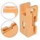 thumbnail image 3 of Estación de carga de madera de bambú creativa, soporte para teléfono celular, organizador de escritorio para electrónica de oficina, soporte para teléfono móvil compatible con iPhone y Apple Watch, 3 of 6