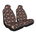 thumbnail image 2 of Naloa Skulls and Flowers Car Seat Covers 2PCs Front Car Seat Covers Universal fit for Most Cars SUVs and Trucks - 1, 2 of 5