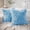 Light Blue, variant on SUSIELADY Pack of 2 Faux Fur Throw Pillow Covers 18x18 Inch, Luxury Soft Fuzzy Cushion Covers for Couch, Sofa, Bed, Living Room, Decorative Pillowcases, Light Blue