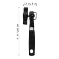 thumbnail image 2 of TEHAUX Abrelatas Multifuncional De Acero Inoxidable Negro Ideal Para Uso Diario En Cocina, 2 of 8