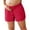 Red, variant on Maternity Shorts for Women Summer Casual Lightweight Elastic Waist Wide Straight Leg Loose Shorts with Pockets