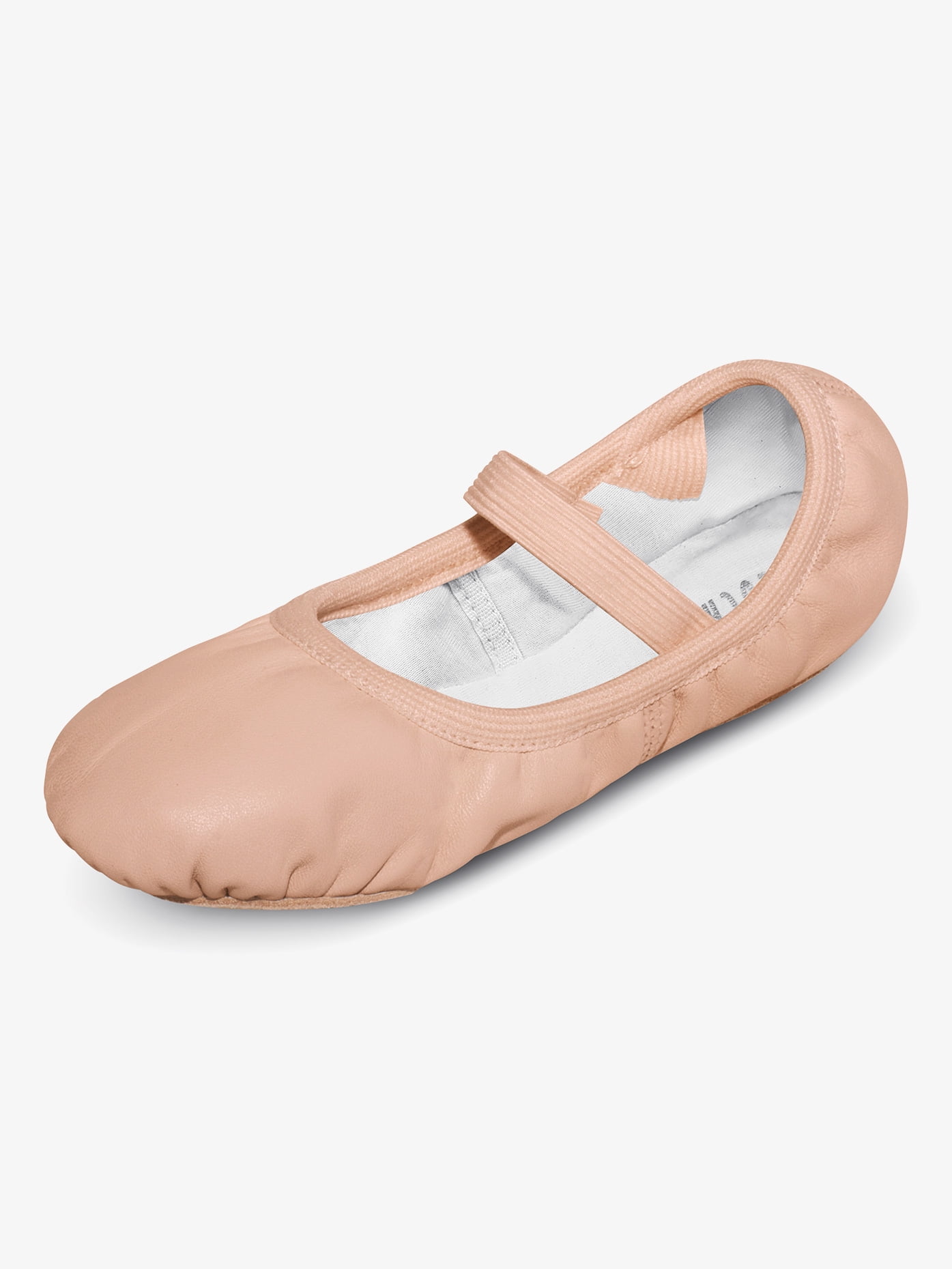 Girls "Giselle" Leather Full Sole Ballet Shoes