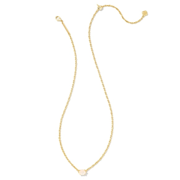 Collar Kendra Scott Cailin Baño de Oro con Ópalo Champagne