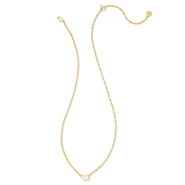 Collar Kendra Scott Cailin Baño de Oro con Ópalo Champagne