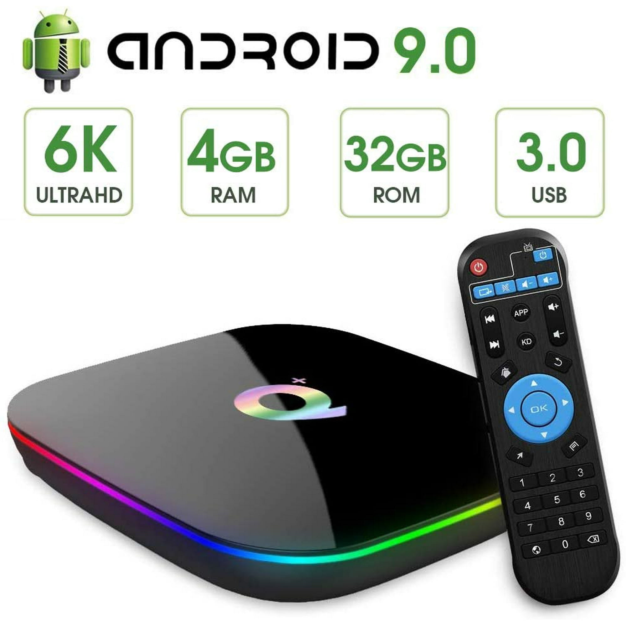 Android TV Box, EASYTONE Android Boxes 4GB RAM 32GB ROM Quad-Core