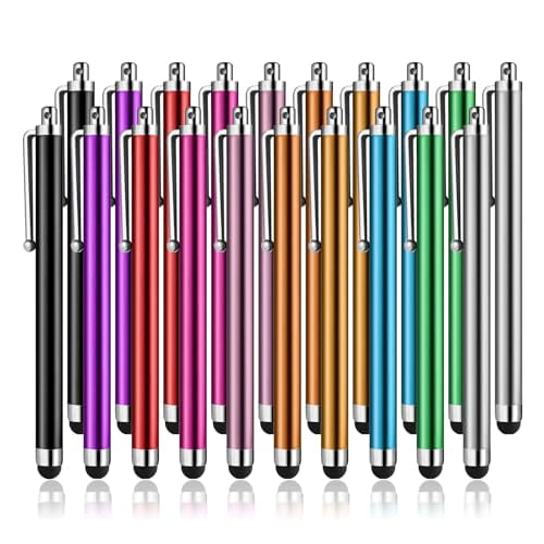 Stylus Pens for Touch Screens,High Precision Universal Stylus for iPad iPhone Tablets Samsung Galaxy All Capacitive Touch Screens (20-Pack)