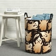 thumbnail image 6 of ZICANCN Laundry Basket Organizer, Night Eve Ghost Horror Collapsible Hamper for Bathroom Bedroom Laundry Room, Small Size, 6 of 7