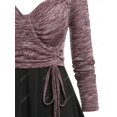 thumbnail image 3 of Camiseta Manga Larga Teñida Rosegal Mangas largas de talla grande, 3 of 5