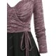 thumbnail image 3 of Camiseta Manga Larga Teñida Rosegal Mangas largas de talla grande, 3 of 5