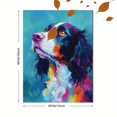 thumbnail image 3 of Bernese Mountain Dog Portrait Canvas Print, Pet Lover Gift Wall Decor for Living Room Bedroom Office Kitchen Hallway Hotel, 3 of 8