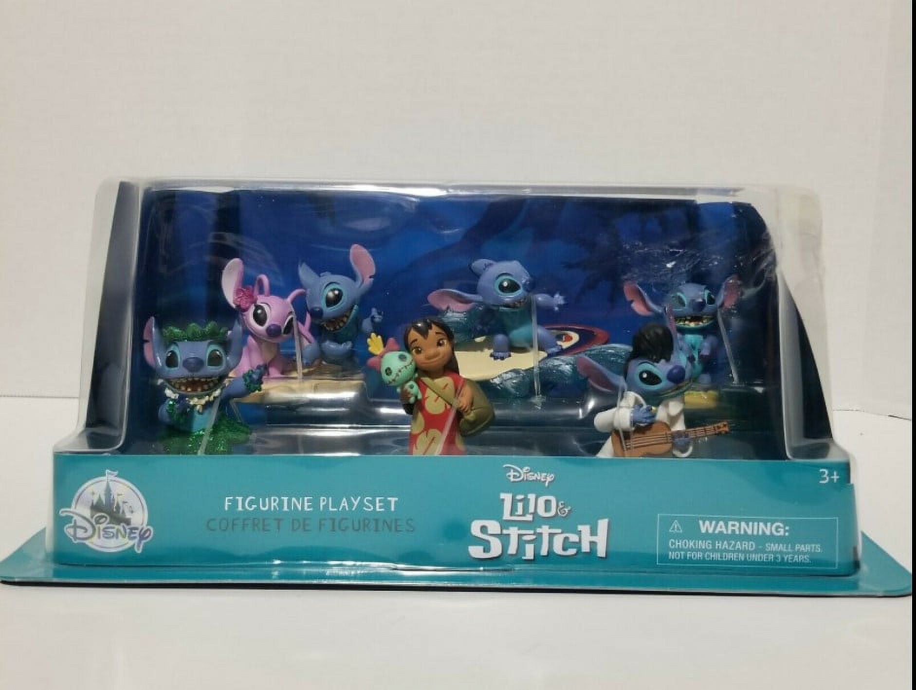 Figurine Stitch Disney Store Lilo et Stitch Action Étrangère Playset monstre  bleu pistolet 6 cm - Figurines/Disney Store et Disneyland - La Boutique  Disney
