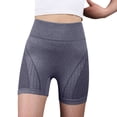 thumbnail image 1 of Gibobby Yoga pants cortos mujer Pantalones de yoga de cadera de melocotón para mujer Fitness Elástico Transpirable Levantamiento de cadera Deportes ca(Gris oscuro,G), 1 of 5