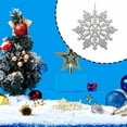 thumbnail image 4 of Matsuzay 12 piezas de decoración de copo de nieve de Navidad portátil para interior y exterior de oficina, decoración de dormitorio, fiesta, fiesta, Type3 NO3 Matsuzay JR0778-02, 4 of 6