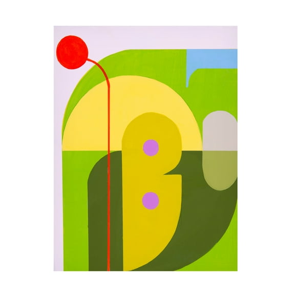 Canvas Wall Art - Marion Griese 'Running Toward The Sun 7' Wall Art for Living Room, Bedroom, or Office Décor by Trademark Fine Art - 14 x 19 Inches