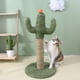 thumbnail image 1 of Parque infantil para gatos con columna de rasguño de sisal natural | Diseño de pastos de simulación | Tablero de rascar grande y resistente | Multicolor | 60x30cm | 1 Pieza | Poste rascador de, 1 of 9