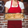 thumbnail image 5 of Yayeee Double Oven Mitt Kitchen Heat Resistant Baking 35" x7" Quilted Cotton Glove, Abstract Water Lilies Pattern, 5 of 6