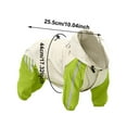 thumbnail image 4 of Large Dog Raincoat Waterproof, Hooded Pet Poncho with Reflective Strips 1 Pack, Durable Rainwear for Big Dogs, Adjustable Outdoor Jacket Size XL, 4 of 7